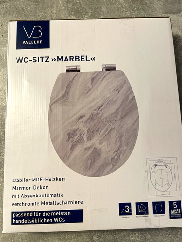Valblue marbel brille - marbel, wc-brille