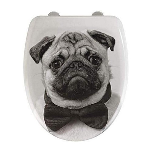 Wenko toilettensitz pugy mops - toilettensitz,