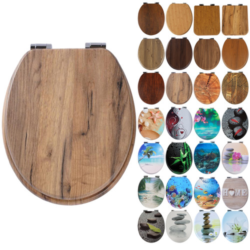 Sainos sitz holz klodeckel - wc,